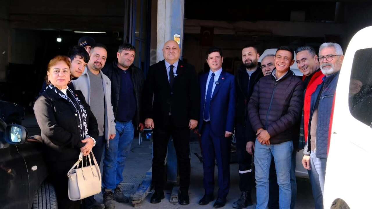 CHP Muğla İl Yönetimi Yatağan Küçük Sanayi Sitesi’nde Esnafın Sorunlarını Dinledi 4